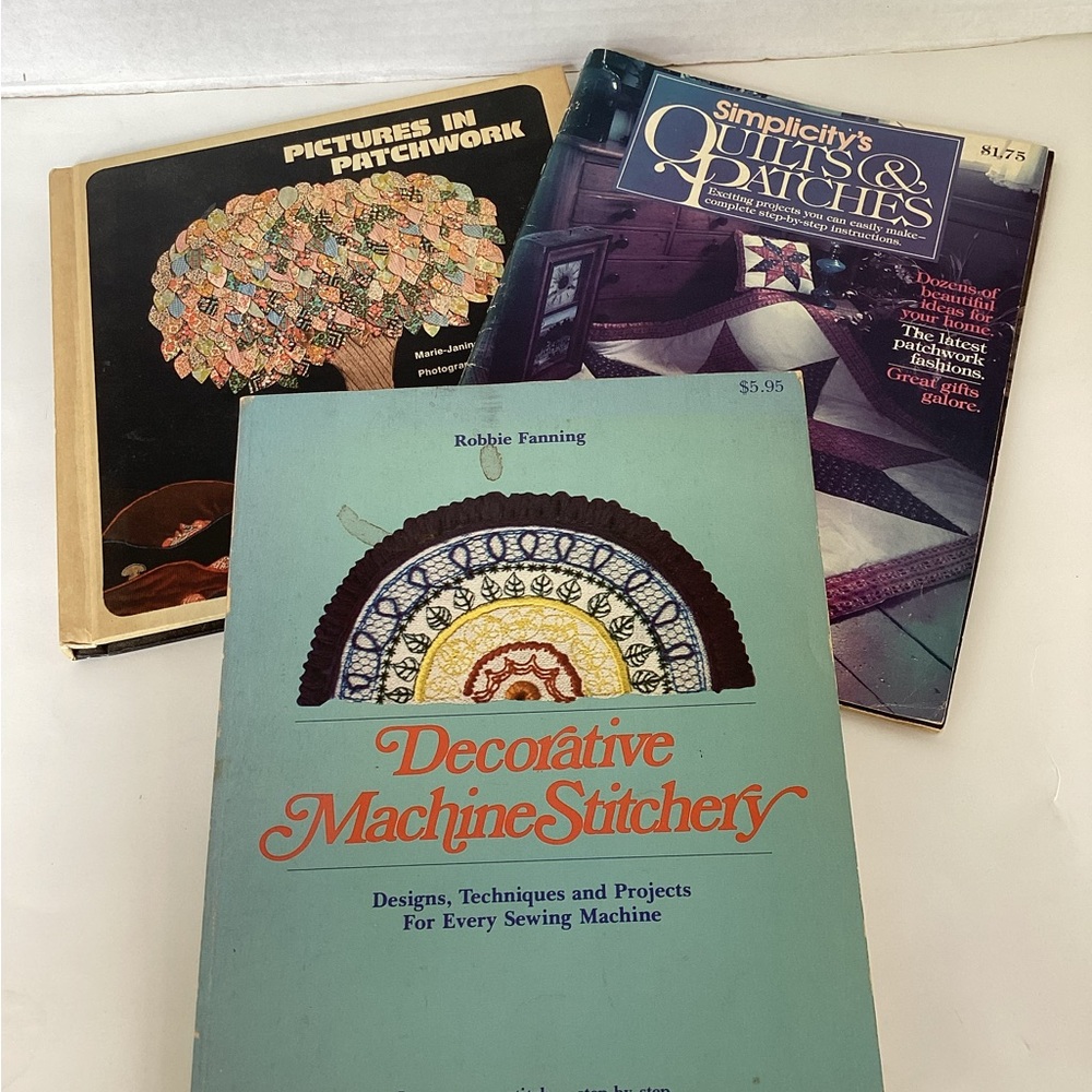 Books Craft Decorative Stitching Quilts Patchwork